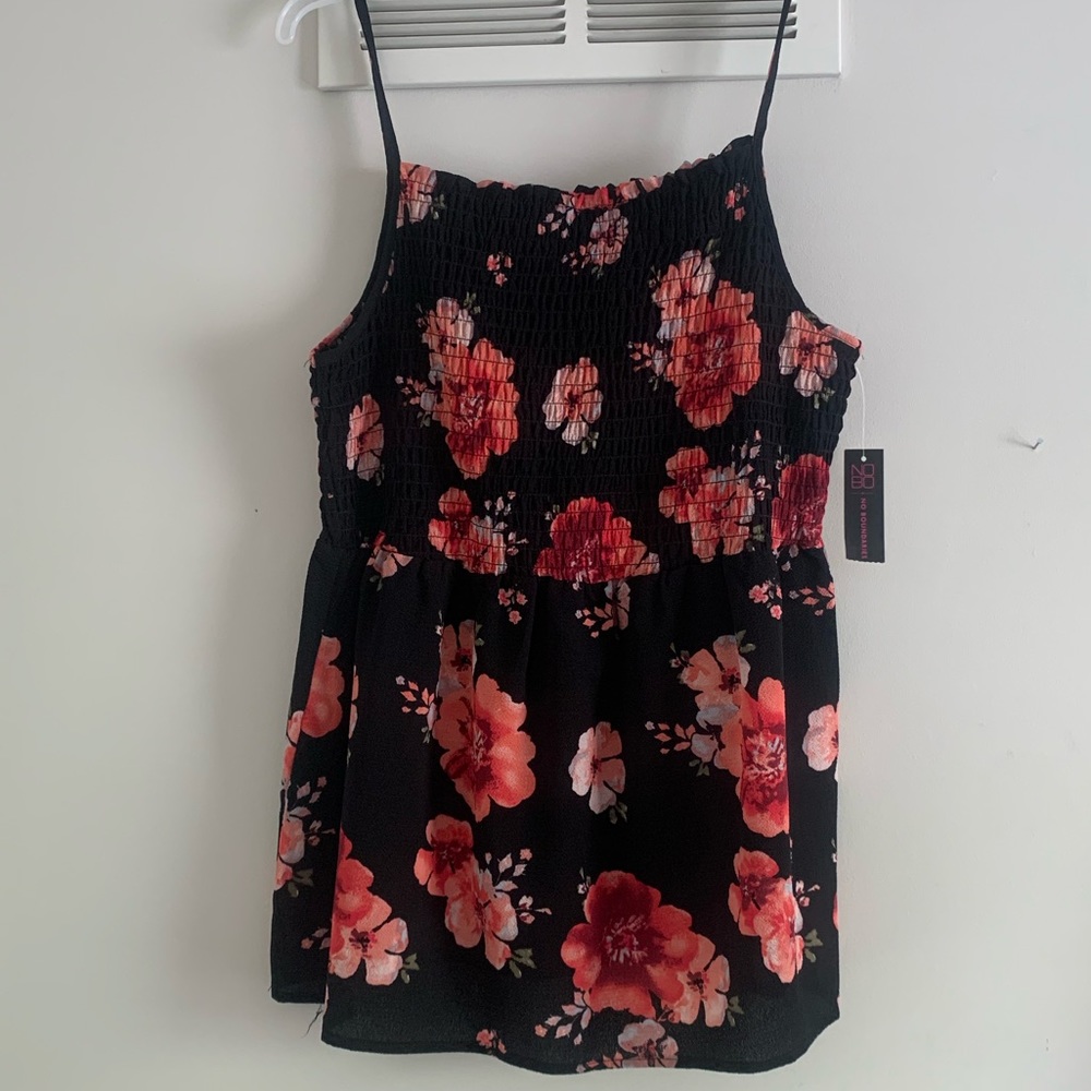 Floral Tank Top NWT